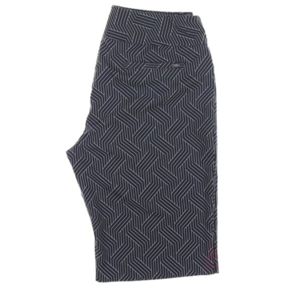 Tail Zarine black‎ and white geometric zigzag GOLF Shorts size 8 new!! - Picture 6 of 8